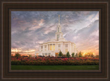 Load image into Gallery viewer, Payson Temple September Sunset
