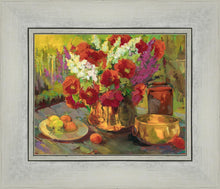Load image into Gallery viewer, Copper, Brass, and Poppies

