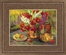 Load image into Gallery viewer, Copper, Brass, and Poppies
