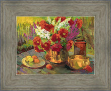 Load image into Gallery viewer, Copper, Brass, and Poppies
