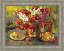 Load image into Gallery viewer, Copper, Brass, and Poppies
