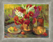 Load image into Gallery viewer, Copper, Brass, and Poppies
