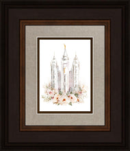 Load image into Gallery viewer, Salt Lake City Temple Floral Textured
