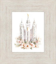 Load image into Gallery viewer, Salt Lake City Temple Floral Textured

