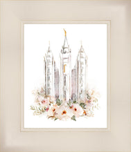 Load image into Gallery viewer, Salt Lake City Temple Floral Textured
