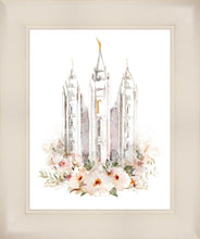 Load image into Gallery viewer, Salt Lake City Temple Floral Textured
