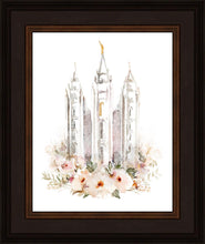 Load image into Gallery viewer, Salt Lake City Temple Floral Textured
