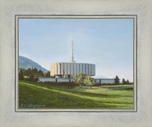 Load image into Gallery viewer, Provo Temple the Morning Breaks
