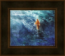 Load image into Gallery viewer, Walking on Water is a painting that depicts Jesus Christ walking on water by the power of faith - Yongsung Kim | Havenlight | Christian Artwork
