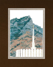 Load image into Gallery viewer, Provo Temple with Squaw Mountain

