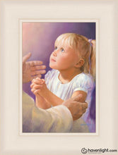 Load image into Gallery viewer, A Childs Prayer Open Edition Canvas / 12 X 18 Frame L 25 19 Art
