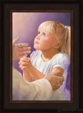 Load image into Gallery viewer, A Childs Prayer Open Edition Canvas / 12 X 18 Frame N 22 3/4 16 Art
