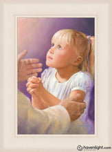 Load image into Gallery viewer, A Childs Prayer Open Edition Canvas / 16 X 24 Frame L 31 23 Art
