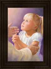 Load image into Gallery viewer, A Childs Prayer Open Edition Canvas / 16 X 24 Frame T 30 3/4 22 Art
