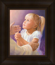 Load image into Gallery viewer, A Childs Prayer Open Edition Print / 11 X 14 Frame C 19 3/4 16 Art
