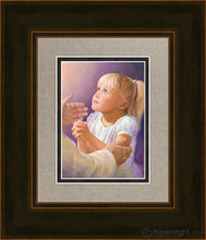 Load image into Gallery viewer, A Childs Prayer Open Edition Print / 5 X 7 Frame 11 1/4 9 Art
