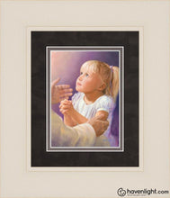 Load image into Gallery viewer, A Childs Prayer Open Edition Print / 5 X 7 Frame W 11 1/4 9 Art

