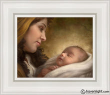 Load image into Gallery viewer, A Son Is Given Open Edition Canvas / 8 X 10 White Frame Art
