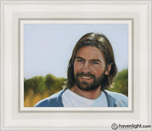 Load image into Gallery viewer, Abide With Me Open Edition Canvas / 8 X 10 White Frame Art
