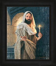 Load image into Gallery viewer, Abide With Me Tis Eventide Open Edition Canvas / 20 X 25 Frame B 26 1/4 31 Art
