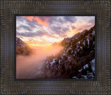 Load image into Gallery viewer, American Fork Canyon From Mutual Dell Open Edition Print / 10 X 8 Frame U 13.75 11.75 Art
