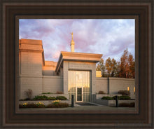 Load image into Gallery viewer, Anchorage - Angels And Angles Open Edition Canvas / 11 X 14 Brown Frame Art
