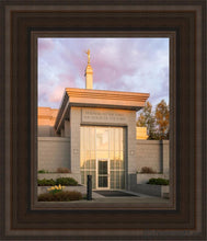 Load image into Gallery viewer, Anchorage - Angels And Angles Open Edition Canvas / 8 X 10 Brown Frame Art
