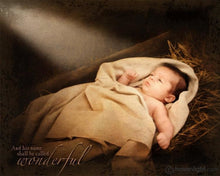 Load image into Gallery viewer, And His Name Shall Be Called Wonderful Open Edition Print / 8 X 10 Only Art
