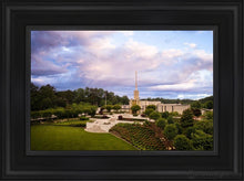 Load image into Gallery viewer, Atlanta From On High Open Edition Canvas / 12 X 18 Black Frame Art
