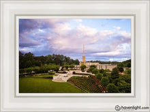 Load image into Gallery viewer, Atlanta From On High Open Edition Canvas / 12 X 18 White Frame Art
