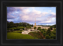 Load image into Gallery viewer, Atlanta From On High Open Edition Canvas / 14 X 21 Black Frame Art
