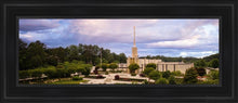 Load image into Gallery viewer, Atlanta From On High Open Edition Canvas / 8 X 24 Black Frame Art
