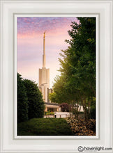 Load image into Gallery viewer, Atlanta Garden Open Edition Canvas / 14 X 21 White Frame Art
