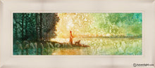 Load image into Gallery viewer, Beside Quiet Waters Open Edition Canvas / 36 X 12 Frame W 43 19 Art
