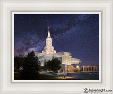 Load image into Gallery viewer, Boise Celestial Open Edition Canvas / 11 X 14 White Frame Art
