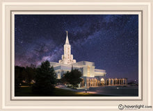 Load image into Gallery viewer, Boise Celestial Open Edition Canvas / 20 X 30 White Frame Art
