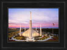 Load image into Gallery viewer, Boise Sunrise Aerial Open Edition Canvas / 12 X 18 Black Frame Art
