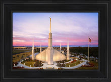 Load image into Gallery viewer, Boise Sunrise Aerial Open Edition Canvas / 14 X 21 Black Frame Art
