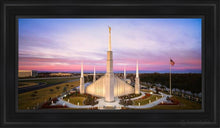 Load image into Gallery viewer, Boise Sunrise Aerial Open Edition Canvas / 15 X 30 Black Frame Art
