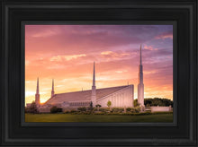 Load image into Gallery viewer, Boise Sunset Open Edition Canvas / 12 X 18 Black Frame Art
