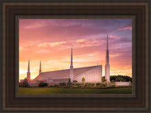 Load image into Gallery viewer, Boise Sunset Open Edition Canvas / 12 X 18 Brown Frame Art
