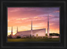 Load image into Gallery viewer, Boise Sunset Open Edition Canvas / 14 X 21 Black Frame Art
