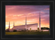 Load image into Gallery viewer, Boise Sunset Open Edition Canvas / 24 X 36 Black Frame Art
