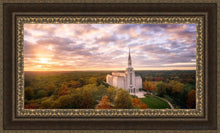 Load image into Gallery viewer, Boston Sunset Aerial Open Edition Canvas / 36 X 18 Frame M 27 3/4 45 Art
