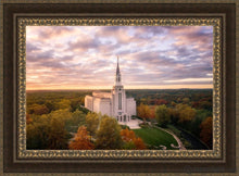 Load image into Gallery viewer, Boston Sunset Aerial Open Edition Canvas / 36 X 24 Frame M 33 3/4 45 Art
