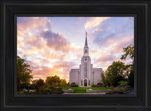 Load image into Gallery viewer, Boston Sunset Open Edition Canvas / 14 X 21 Black Frame Art

