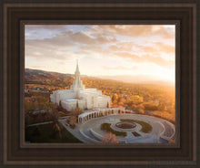 Load image into Gallery viewer, Bountiful From On High Open Edition Canvas / 11 X 14 Brown Frame Art
