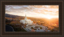Load image into Gallery viewer, Bountiful From On High Open Edition Canvas / 15 X 30 Brown Frame Art
