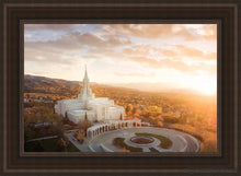 Load image into Gallery viewer, Bountiful From On High Open Edition Canvas / 24 X 36 Brown Frame Art
