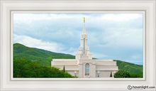 Load image into Gallery viewer, Bountiful Hillside Open Edition Canvas / 15 X 30 White Frame Art
